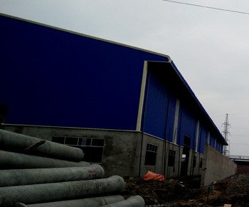 Factory for rent under construction