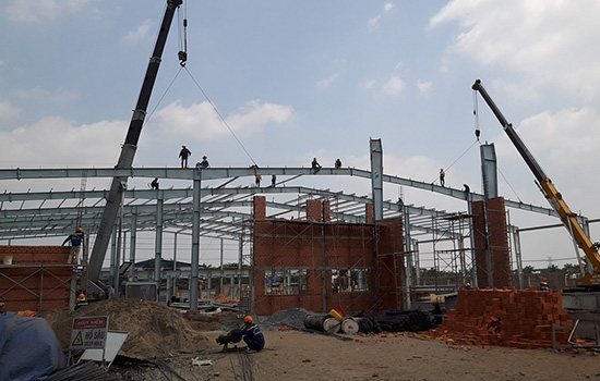 Factory building Ho Chi Minh