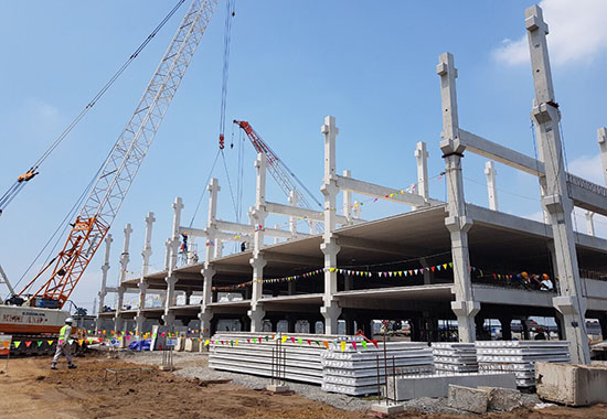 Concrete structure commercial property