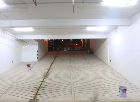 Epoxy flooring for hotel