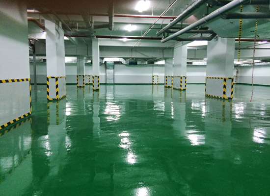 Epoxy flooring for hotel