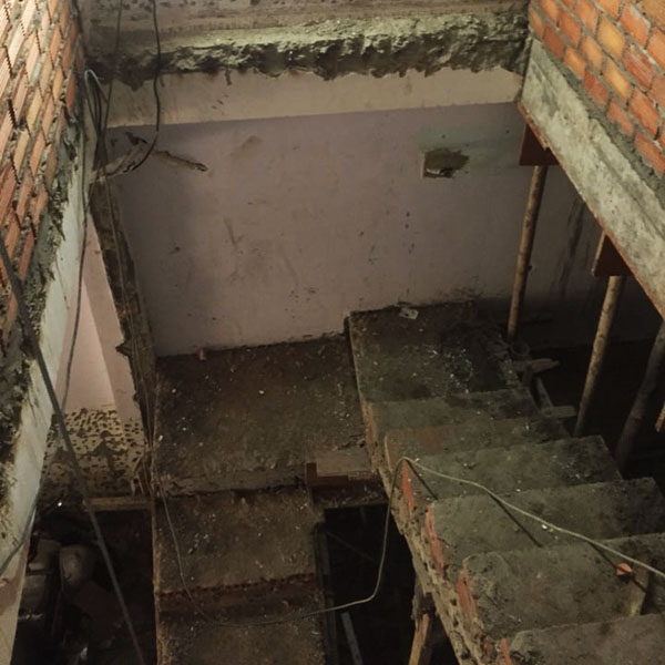 Staircase commercial premises