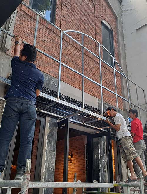 Commercial property remodeling
