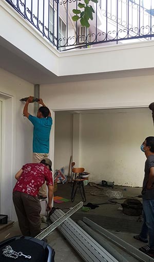 Painting commercial property