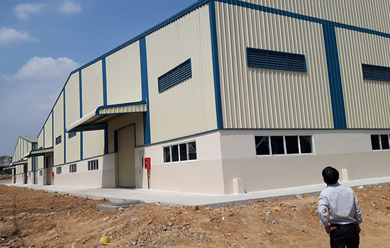 Warehouse remodeling Long An