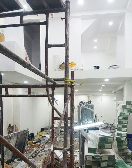 Retail space renovation Ho Chi Minh