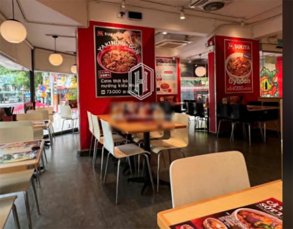 Restaurant for rent Thai Van Lung
